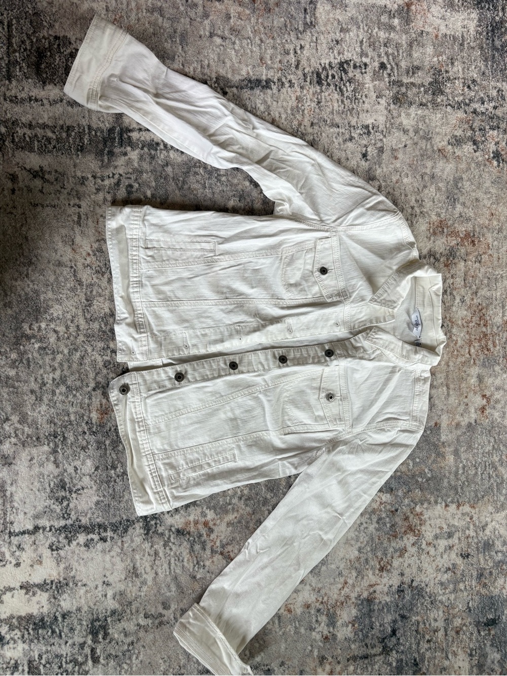 Great Northwest Clothing Company Indigo Off-White Button Shirt